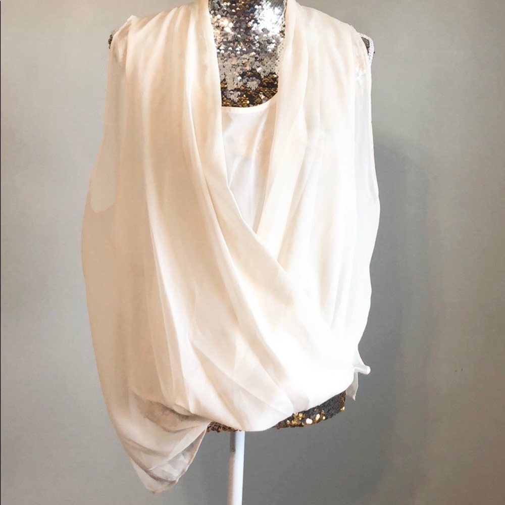 NWT Sheer Top